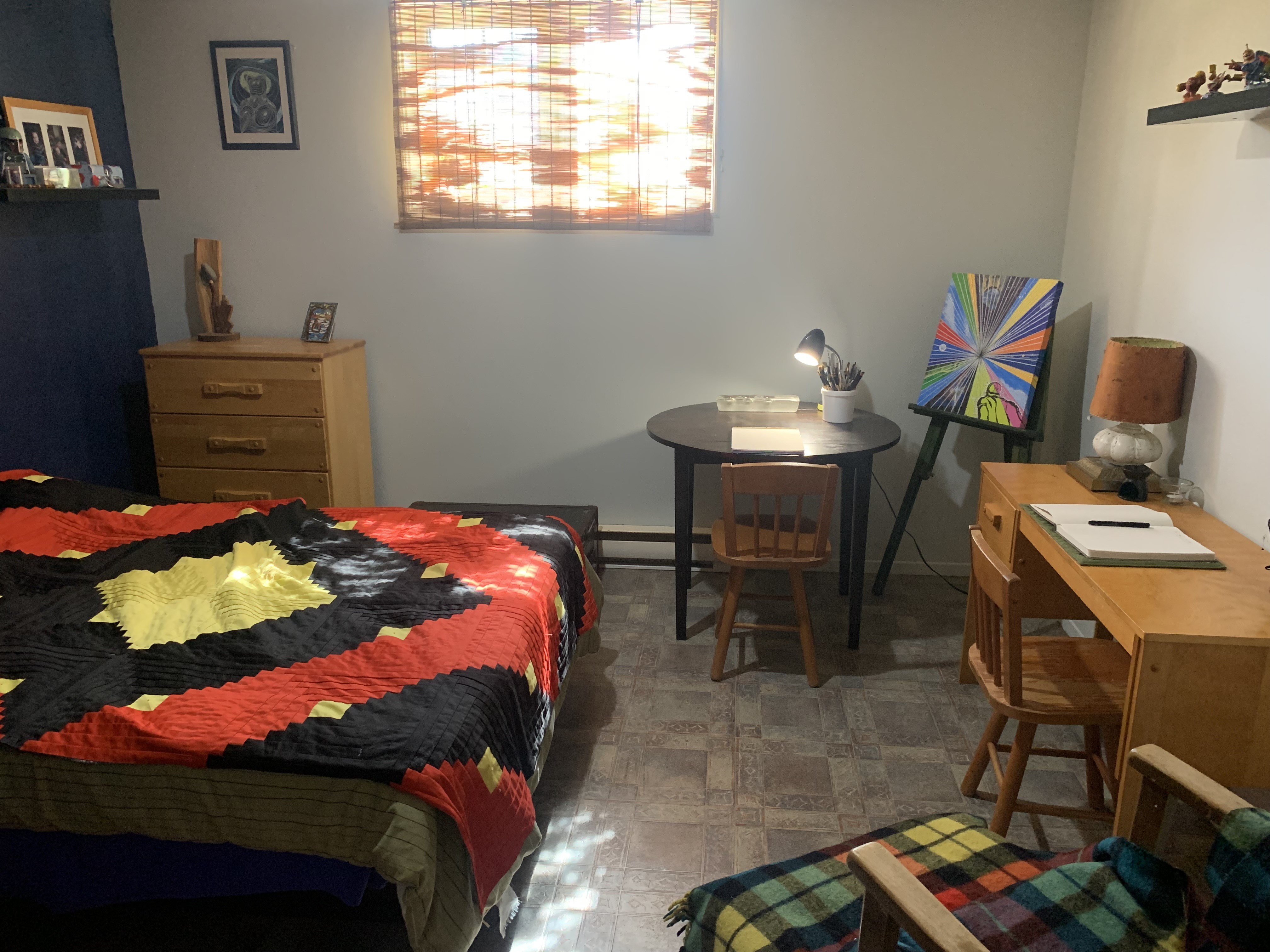 chambre individuelle dans la maison